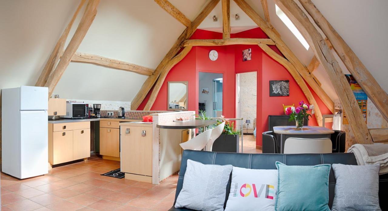 Appartamento La Ferme Des Nonains Montjavoult Esterno foto
