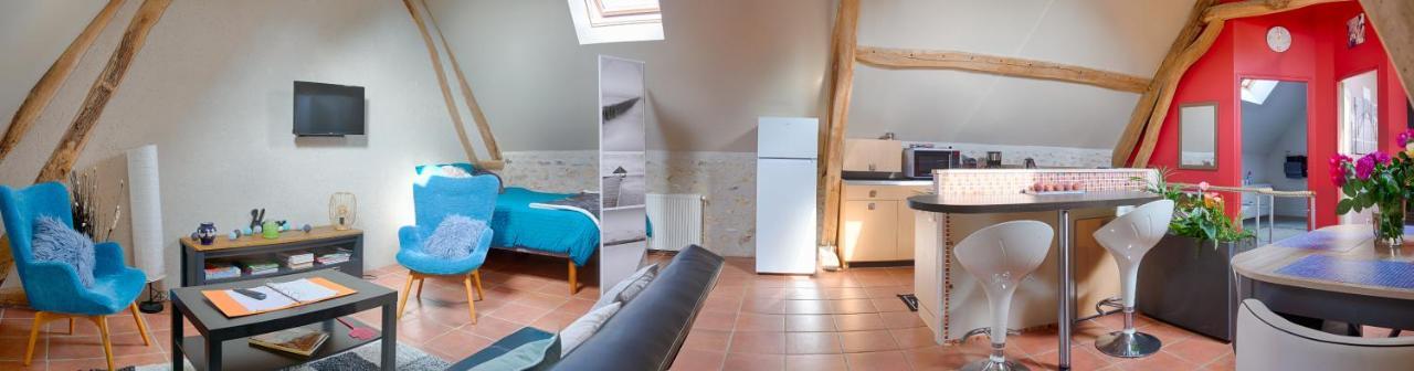 Appartamento La Ferme Des Nonains Montjavoult Esterno foto